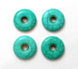 Turquoise Donut Pendant 30mm